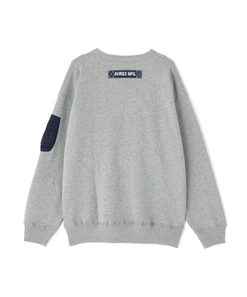 AVIREX(アヴィレックス)の「《WEB&DEPOT限定》TACTICAL CREWNECK SWEAT / タクティカル クルーネックスウェット / AVIREX / アヴィレックス(スウェット・メンズ・ブラック/その他17/ブラック系その他/ダークグリーン系・M/XL/2XL/L)」の19枚目の写真