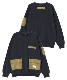 AVIREX | 《WEB&DEPOT限定》TACTICAL CREWNECK SWEAT / タクティカル クルーネックスウェット / AVIREX / アヴィレックス(スウェット)