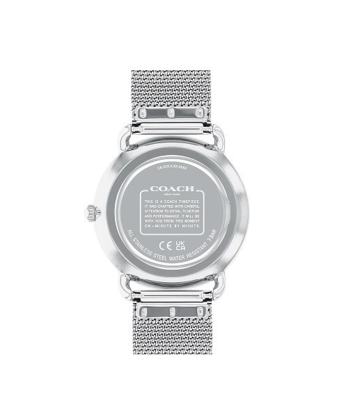 COACH(コーチ)の「【COACH】 コーチ ELLIOT レディース ウォッチ(アナログ腕時計・レディース・シルバー/ブラック/ピンクゴールド/ゴールド系その他/ホワイト・FREE)」の13枚目の写真