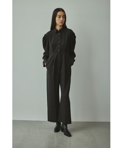 セール】メランジショルダータックロンパース（つなぎ/オールインワン