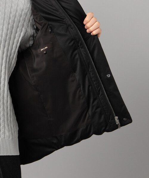 セール】矢振柄 3D ダウンブルゾン（ダウンジャケット/コート）｜COMME