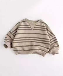 Bambin | 【 Bambin / ボンバン 】 ボーダー 裏毛 スウェット(スウェット)