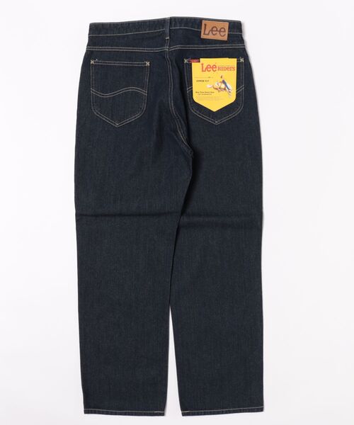 Lee（リー）の「リニューアル Lee BABE ストレッチ/ストレートデニムパンツ 【豊富なサイズ展開XXS-4L】（デニムパンツ・レディース・インディゴブルー/ライトインディゴブルー/ブルー・XX-SMALL/X-SMALL/SMALL/MEDIUM/X-LARGE/3L/LARGE/4L）」の4枚目の写真