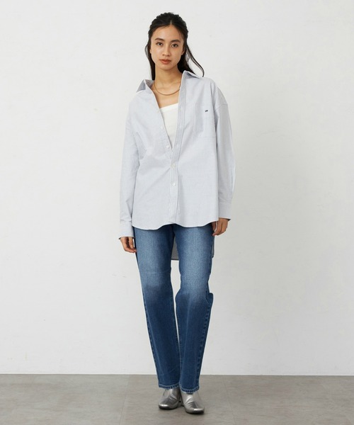 Lee（リー）の「リニューアル Lee BABE ストレッチ/ストレートデニムパンツ 【豊富なサイズ展開XXS-4L】（デニムパンツ・レディース・インディゴブルー/ライトインディゴブルー/ブルー・XX-SMALL/X-SMALL/SMALL/MEDIUM/X-LARGE/3L/LARGE/4L）」の15枚目の写真