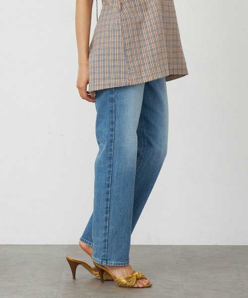 Lee（リー）の「リニューアル Lee BABE ストレッチ/ストレートデニムパンツ 【豊富なサイズ展開XXS-4L】（デニムパンツ・レディース・インディゴブルー/ライトインディゴブルー/ブルー・XX-SMALL/X-SMALL/SMALL/MEDIUM/X-LARGE/3L/LARGE/4L）」の19枚目の写真