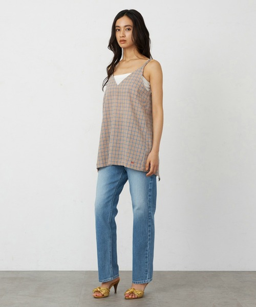 Lee（リー）の「リニューアル Lee BABE ストレッチ/ストレートデニムパンツ 【豊富なサイズ展開XXS-4L】（デニムパンツ・レディース・インディゴブルー/ライトインディゴブルー/ブルー・XX-SMALL/X-SMALL/SMALL/MEDIUM/X-LARGE/3L/LARGE/4L）」の22枚目の写真