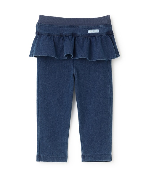 petit main（プティマイン）の「【スマイル/防汚加工】フリルカットロングパンツ（その他パンツ・キッズ・アイボリー/ブルー/ネイビー/ライトピンク/ブラック・110cm/80ｃｍ/90cm/100cm/130cm/120cm）」の3枚目の写真