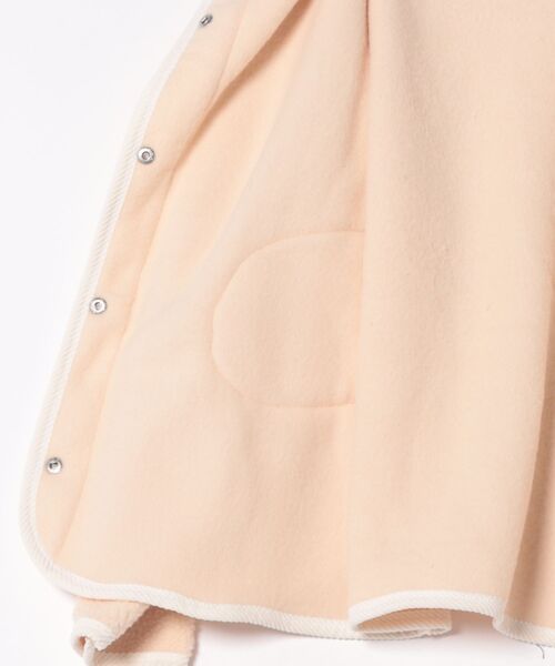 BLANC FICELLE(ブランフィセル)の「ボア ジャケット(ブルゾン・レディース・アイボリー/ベージュ・M/L/XL)」の4枚目の写真