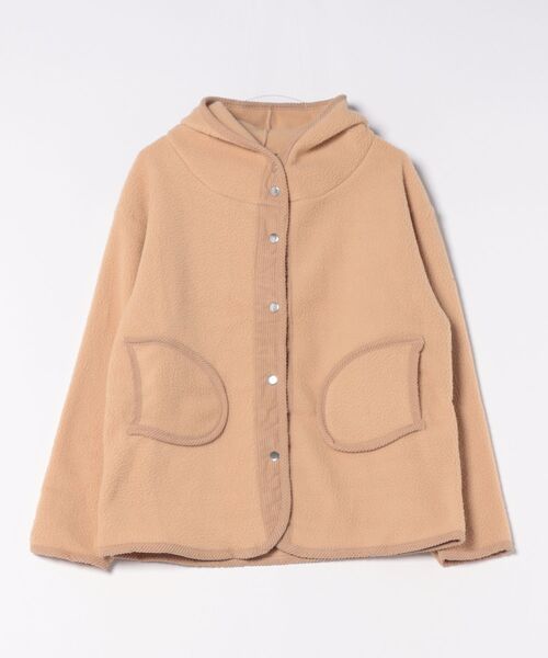 BLANC FICELLE(ブランフィセル)の「ボア ジャケット(ブルゾン・レディース・アイボリー/ベージュ・M/L/XL)」の15枚目の写真