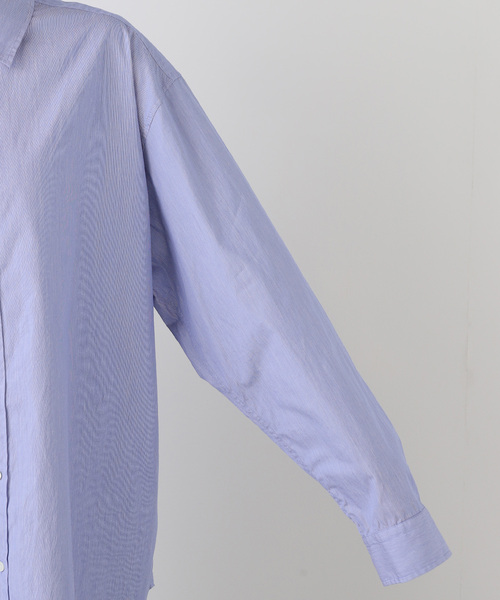 JOURNAL STANDARD LUXE(ジャーナルスタンダード ラックス)の「ハイカウントタイプライターPlainシャツ(シャツ/ブラウス・レディース・ブルー系その他/ホワイト/ブルー・FREE)」の16枚目の写真