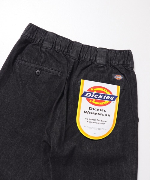 Dickies（ディッキーズ）の「【Dickies/ディッキーズ】ツイル＆デニムワイドストレートパンツ（その他パンツ・メンズ・インディゴブルー/チャコールグレー/ブラック/ブラック系その他/ベージュ/カーキ・LL/L/M）」の12枚目の写真