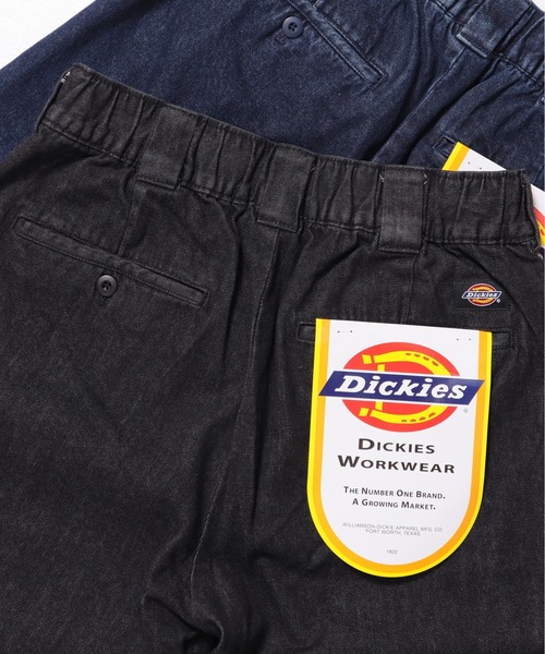 Dickies（ディッキーズ）の「【Dickies/ディッキーズ】ツイル＆デニムワイドストレートパンツ（その他パンツ・メンズ・インディゴブルー/チャコールグレー/ブラック/ブラック系その他/ベージュ/カーキ・LL/L/M）」の11枚目の写真