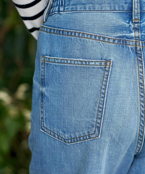 DRESSTERIOR（ドレステリア）の「センタープレスストレートデニム（デニムパンツ・レディース・ブルー・34/36/38/40）」の10枚目の写真