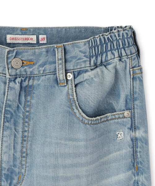 DRESSTERIOR（ドレステリア）の「センタープレスストレートデニム（デニムパンツ・レディース・ブルー・34/36/38/40）」の16枚目の写真