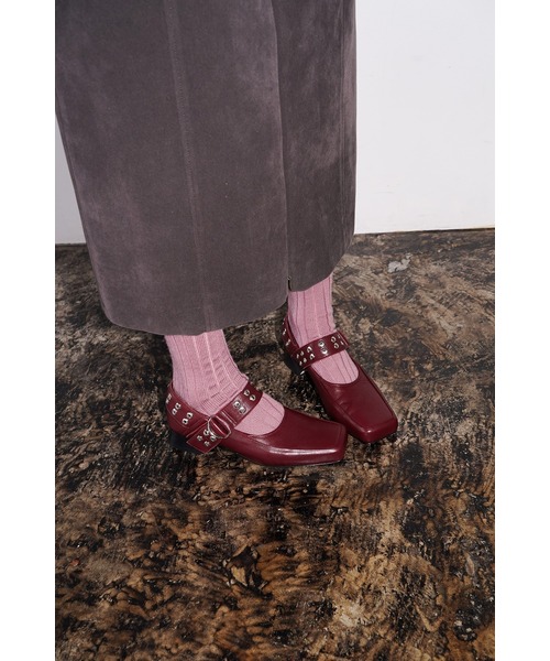 セール】【ALM./アルム】JEWELER LEATHER PUMPS AL117（ローファー