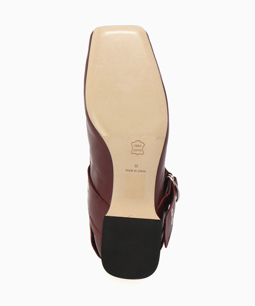 ALM.（アルム）の「【ALM./アルム】JEWELER LEATHER PUMPS AL117（ローファー・レディース・ブラック/ボルドー・38/37）」の11枚目の写真