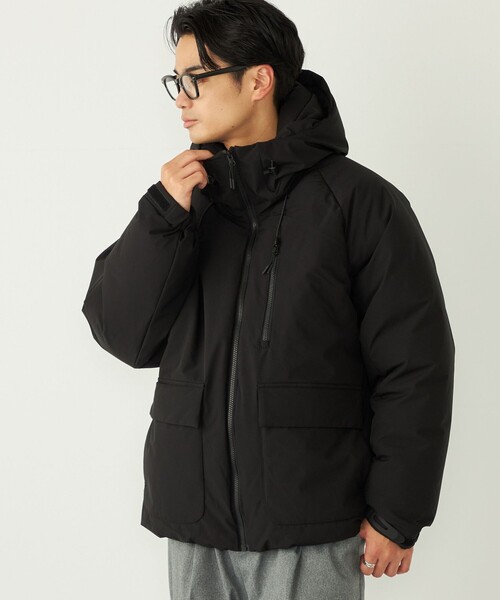 SHIPS Colors(シップス カラーズ)の「SHIPS Colors:〈撥水・防風・防花粉〉All Weather Tex 中綿 ブルゾン(ブルゾン・メンズ・ブラック/ベージュ/オリーブ・MEDIUM/LARGE/X-LARGE)」の2枚目の写真