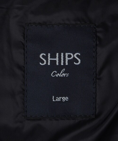 SHIPS Colors(シップス カラーズ)の「SHIPS Colors:〈撥水・防風・防花粉〉All Weather Tex 中綿 ブルゾン(ブルゾン・メンズ・ブラック/ベージュ/オリーブ・MEDIUM/LARGE/X-LARGE)」の15枚目の写真
