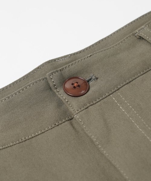 FRIZMWORKS（フリズムワークス）の「OG HAWORTH ONE TUCK PANTS _ OLIVE（その他パンツ・メンズ・その他・LARGE/X-LARGE/SMALL/MEDIUM）」の5枚目の写真