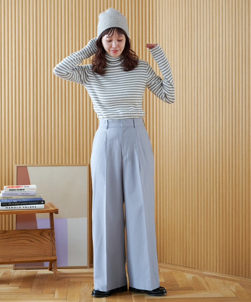 B.C STOCK（ベーセーストック）の「【ZOZO限定】ビーニー（ニットキャップ/ビーニー・レディース・チャコールグレー/ブラウン/ピンク/ブラック/アイボリー・FREE）」の10枚目の写真