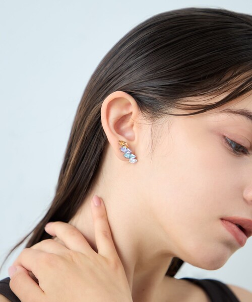 ビジュー マーキス イヤークリップ（イヤーカフ）｜ete（エテ）の