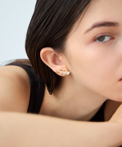 ビジュー マーキス イヤークリップ（イヤーカフ）｜ete（エテ）の