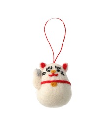 MARK'S（マークス）の「ネパールから届いたエシカルなフェルトこもの フェルトオーナメント 日本モチーフ マークス（インテリア雑貨）」