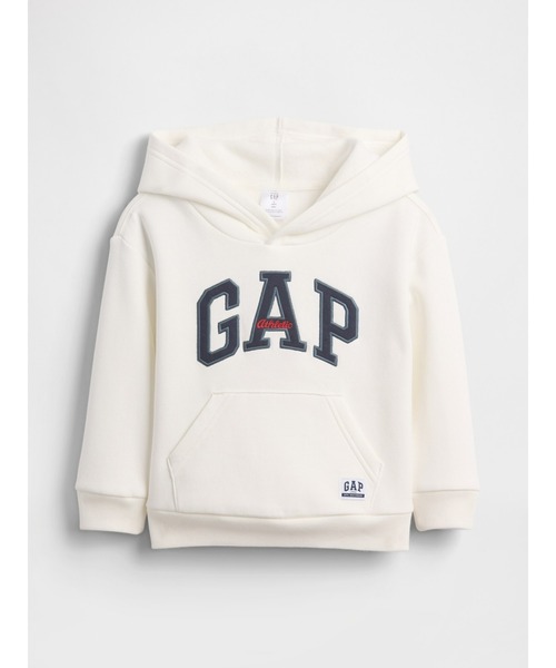 GAP（ギャップ）の「ヴィンテージソフト GAP Athleticロゴパーカー (幼児・ベビー)（パーカー・キッズ・ネイビー/レッド/ブラウン/ブラック/オフホワイト・95cm/90cm/80ｃｍ/70cm/100cm/105cm/110cm）」の2枚目の写真