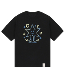 [ユニセックス]NEW-STARTER 半袖Tシャツ_ブラック