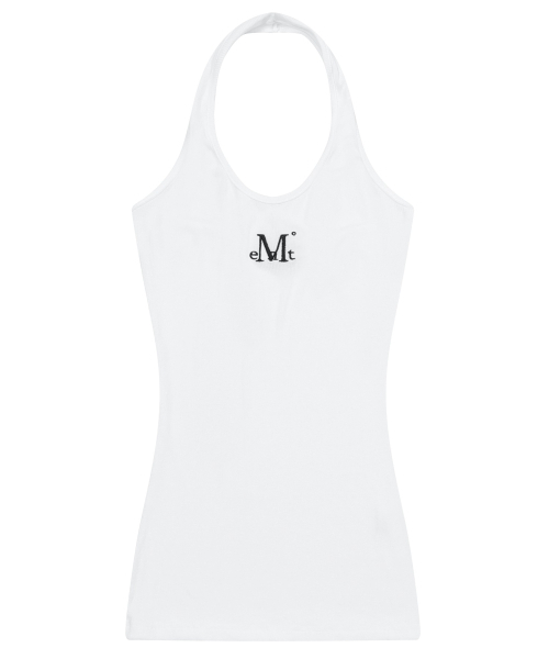 MUCENT(ムセント)の「ニューディホルターネックロングスリーブレストップス(5カラー)(Tシャツ/カットソー・レディース・ホワイト/ブラック/グレー/チャコール/ベージュ・FREE)」の22枚目の写真