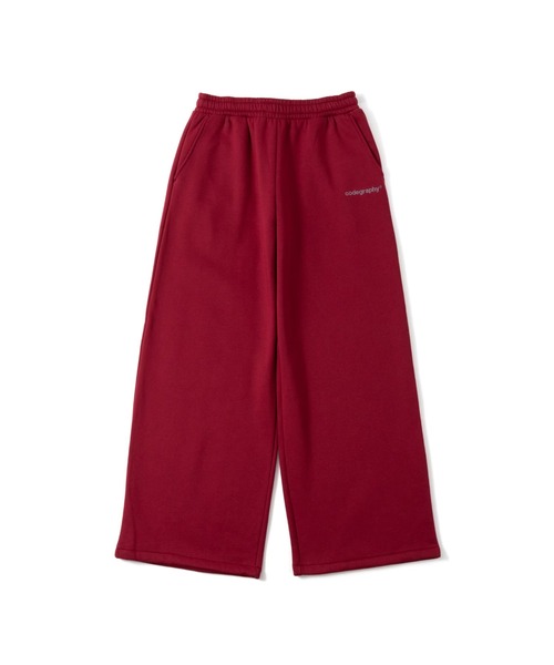 codegraphy(�R�[�h�O���t�B�[)��Wide Straight Sweat Pants(�X�E�F�b�g�p���c)