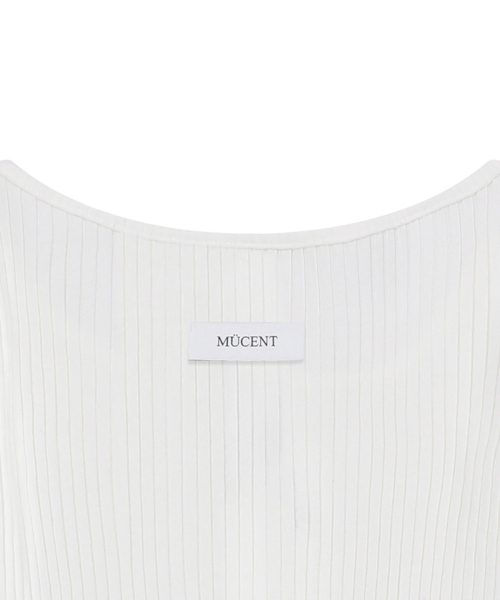 MUCENT(ムセント)の「フォシバックディテールツーウェイロングスリーブゴルジTシャツ(2カラー)(Tシャツ/カットソー・レディース・ホワイト/ブラック・FREE)」の6枚目の写真