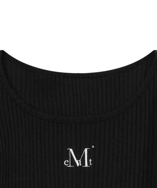 MUCENT(ムセント)の「フォシバックディテールツーウェイロングスリーブゴルジTシャツ(2カラー)(Tシャツ/カットソー・レディース・ホワイト/ブラック・FREE)」の9枚目の写真