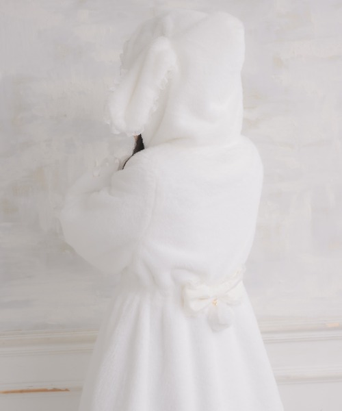 ROJITA（ロジータ）の「うさ耳ファーコート（その他アウター・レディース・ブラック/ホワイト/ピンク・FREE）」の18枚目の写真