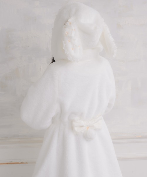 ROJITA（ロジータ）の「うさ耳ファーコート（その他アウター・レディース・ブラック/ホワイト/ピンク・FREE）」の19枚目の写真