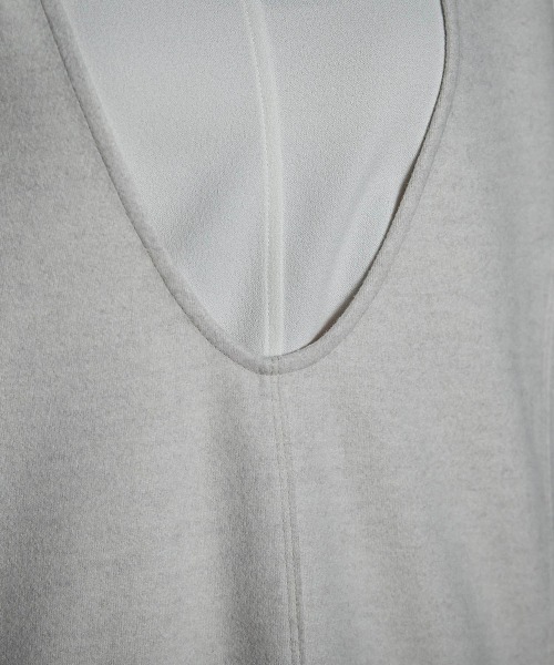 MAYSON GREY（メイソングレイ）の「【楽・美・軽】－3kg見えIラインワンピース≪手洗い可能≫（ワンピース・レディース・オフホワイト/ブラック・M）」の17枚目の写真