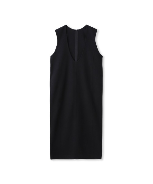 MAYSON GREY（メイソングレイ）の「【楽・美・軽】－3kg見えIラインワンピース≪手洗い可能≫（ワンピース・レディース・オフホワイト/ブラック・M）」の6枚目の写真