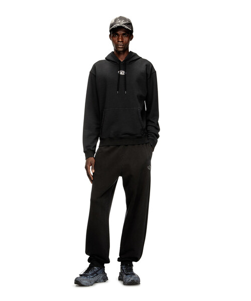 DIESEL(ディーゼル)の「メンズ プルオーバーパーカー S-NORM-HOOD-IOD(パーカー・メンズ・ブラック/ベージュ系その他・LARGE/MEDIUM/SMALL/X-LARGE/X-SMALL/XX-LARGE)」の4枚目の写真