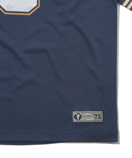 DISCUS ATHLETIC(ディスカス アスレチック)の「ハーフスリーブメッシュフットボールジャージネイビー(Tシャツ/カットソー・メンズ・その他・LARGE/MEDIUM/X-LARGE)」の7枚目の写真
