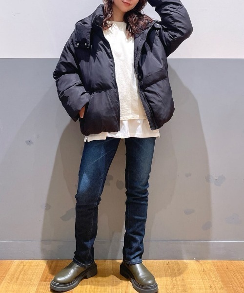 SOMETHING(サムシング)の「SOMETHING(サムシング)【レディース】「BODYFIRE」テーパードパンツ(デニムパンツ・レディース・ダークインディゴブルー・25inch/26inch/27inch/28inch/29inch/30inch)」の11枚目の写真