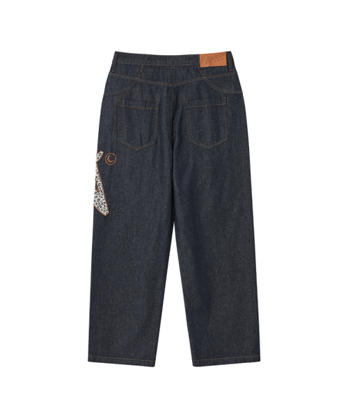NYXX(エヌワイエックスエックス)の「LETTER N DENIM PANTS BLUE(デニムパンツ・レディース・その他・MEDIUM/SMALL)」の3枚目の写真