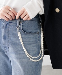 パール」に該当するレディースのウォレットチェーンファッション通販