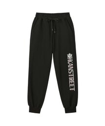 KAN6312（カン6312）の「KLPB0033 カンストリートジョガーパンツ ブラック（スウェットパンツ）」