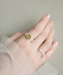 GIGI/ジジ 別注 PEARL CHAIN RING EX（リング）｜IENA（イエナ）の