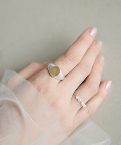 GIGI/ジジ 別注 PEARL CHAIN RING EX（リング）｜IENA（イエナ）の