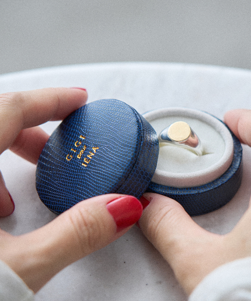 IENA(イエナ)の「GIGI/ジジ 別注 Artemis signet ring EX(リング・レディース・シルバー・13/11)」の4枚目の写真