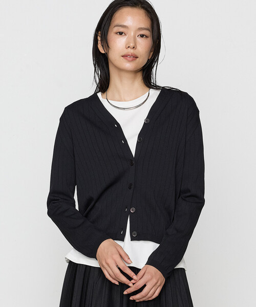 COMME CA(コムサ)の「〔 TALLサイズ 〕 フェザータッチスムース プルオーバー(Tシャツ/カットソー・レディース・ブルー/ブラック/ホワイト・15号)」の10枚目の写真