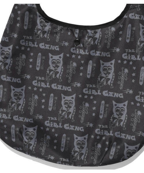 NICE GHOST CLUB(ナイスゴーストクラブ)の「PATTERN PRINTED CROSSBAG_BLACK(NG2FFUAB40A)(メッセンジャーバッグ・レディース・ブラック・F)」の3枚目の写真