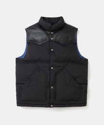 UNIFORM BRIDGE（ユニフォームブリッジ）の「western down vest black（ダウンベスト）」