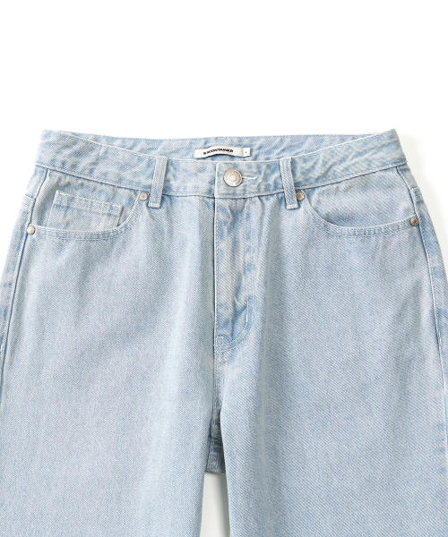 EXCONTAINER(エックスコンテナ)の「WIDE DENIM PANTS (SKY BLUE)(デニムパンツ・メンズ・その他・SMALL/LARGE/X-LARGE/X-SMALL)」の2枚目の写真